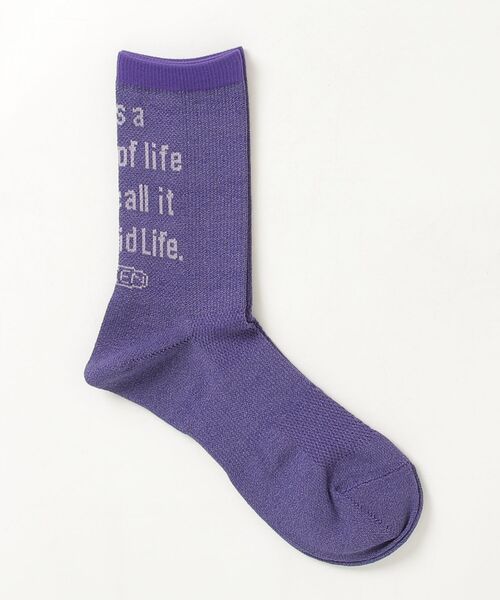 KEEN(キーン)の「【New color】WA-SHI SOCKS CREW / ワシ ソックス クルー / 靴下(ソックス/靴下・レディース・パープル・S/M/L)」の2枚目の写真