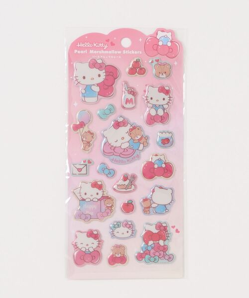 sanrio（サンリオ）の「【 sanrio 】 サンリオキャラクターズ パールマシュマロシール 26S7（ステッカー/テープ・レディース・ライトパープル/ブルー系その他/ブルー系その他2/ピンク/ライトピンク・FREE）」の4枚目の写真