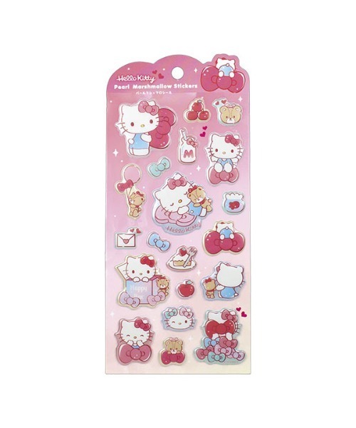sanrio（サンリオ）の「【 sanrio 】 サンリオキャラクターズ パールマシュマロシール 26S7（ステッカー/テープ・レディース・ライトパープル/ブルー系その他/ブルー系その他2/ピンク/ライトピンク・FREE）」の7枚目の写真