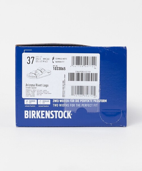 BIRKENSTOCK(ビルケンシュトック)の「【国内EXCLUSIVE】<BIRKENSTOCK>アリゾナ プリント スネーク サンダル(サンダル・レディース・オフホワイト・38/35/36/37)」の13枚目の写真