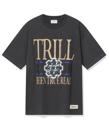 BEENTRILL（ビントリル）の「GRAPHICBYAJO TS(チャコール)（Tシャツ/カットソー）」
