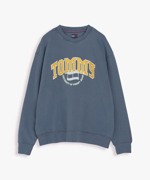 tommy jeans(トミー ジーンズ)の「リラックスバーシティクレストクルーネックトレーナー(スウェット・メンズ・ネイビー/グリーン系その他4・LARGE/X-LARGE/MEDIUM/SMALL)」の10枚目の写真