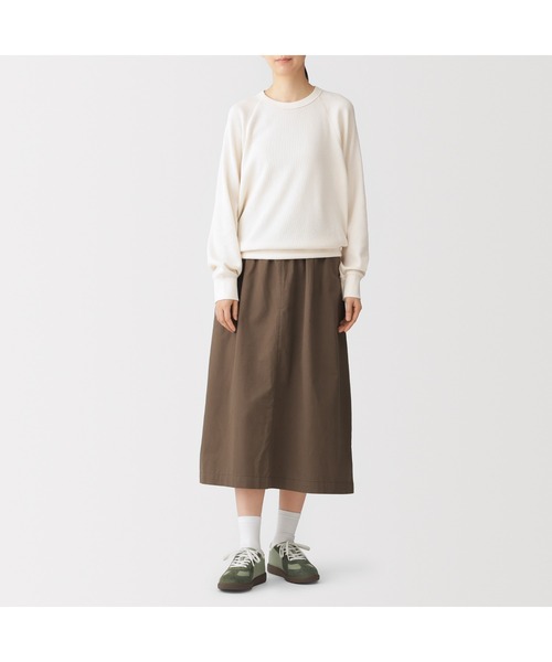 無印良品（ムジルシリョウヒン）の「婦人　コンビネーションスニーカー（スニーカー・レディース・オリーブ/オフホワイト/ダークベージュ/スモークピンク/ブラック・24.0cm/23.5cm/23.0cm/25.0cm/24.5cm/22.5cm/22.0cm）」の14枚目の写真