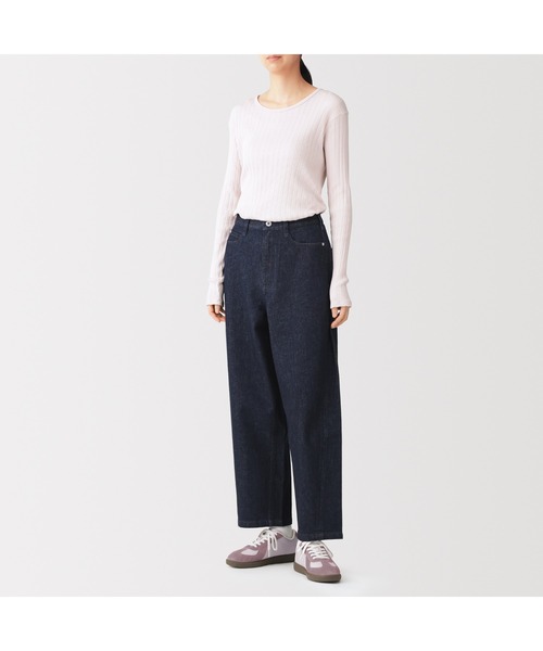 無印良品（ムジルシリョウヒン）の「婦人　コンビネーションスニーカー（スニーカー・レディース・オリーブ/オフホワイト/ダークベージュ/スモークピンク/ブラック・24.0cm/23.5cm/23.0cm/25.0cm/24.5cm/22.5cm/22.0cm）」の9枚目の写真