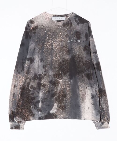 bal(バル)の「T.BAL TIEDYE LS(Tシャツ/カットソー・メンズ・グレー・1(S)/2(M)/3(L))」の1枚目の写真