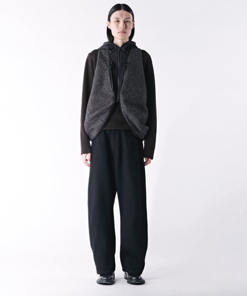 Cote&Ciel(コートエシエル)の「【cote&ciel/コートエシエル】 Reno Tweed Anthracite / 2WAY ショルダーバッグ ベスト(ショルダーバッグ・メンズ・ブラック×グレー・FREE)」の6枚目の写真