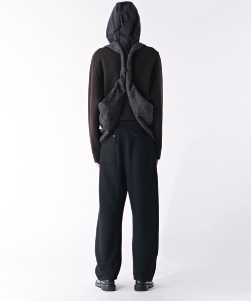 Cote&Ciel(コートエシエル)の「【cote&ciel/コートエシエル】 Reno Tweed Anthracite / 2WAY ショルダーバッグ ベスト(ショルダーバッグ・メンズ・ブラック×グレー・FREE)」の8枚目の写真