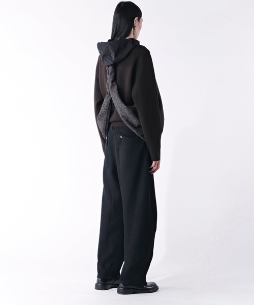 Cote&Ciel(コートエシエル)の「【cote&ciel/コートエシエル】 Reno Tweed Anthracite / 2WAY ショルダーバッグ ベスト(ショルダーバッグ・メンズ・ブラック×グレー・FREE)」の7枚目の写真