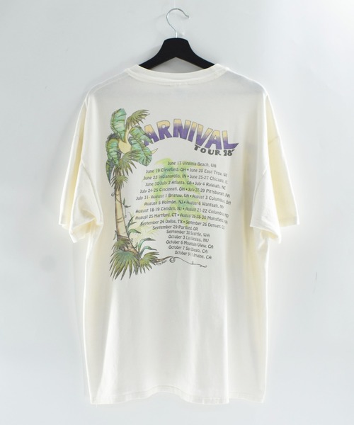 LABORATORY R(ラボラトリーアール)の「【USED】90’s Jimmy Buffett “CARNIVAL TOUR 1998” バンド Tシャツ(Tシャツ/カットソー・メンズ・ホワイト・X-LARGE)」の9枚目の写真