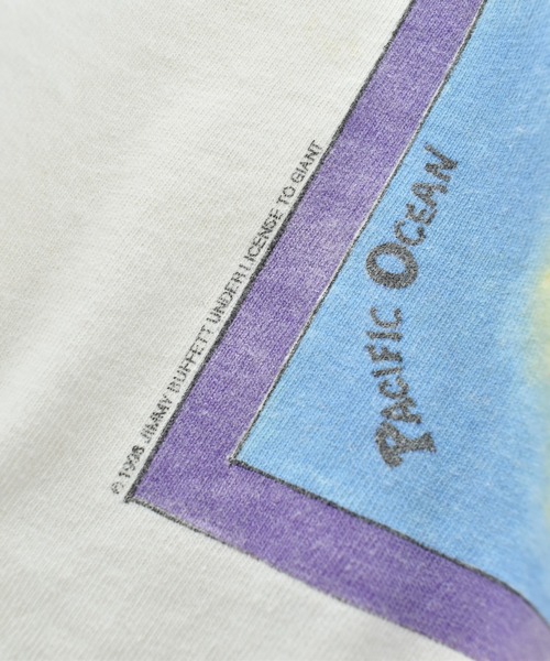 LABORATORY R(ラボラトリーアール)の「【USED】90’s Jimmy Buffett “CARNIVAL TOUR 1998” バンド Tシャツ(Tシャツ/カットソー・メンズ・ホワイト・X-LARGE)」の3枚目の写真