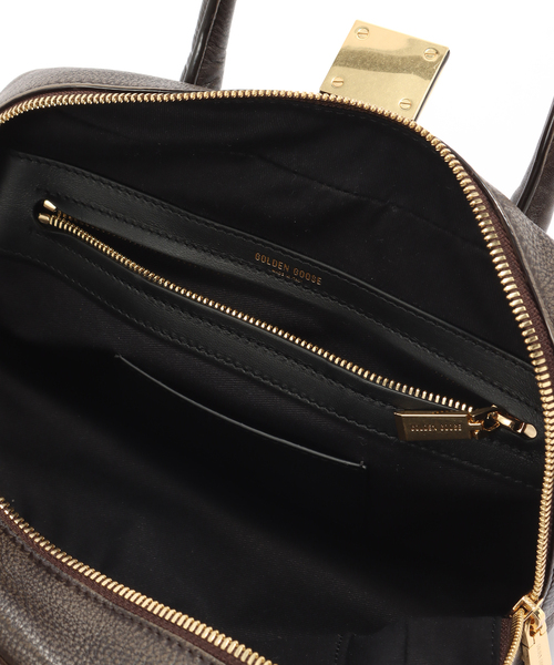 GOLDEN GOOSE（ゴールデングース）の「【GOLDEN GOOSE / ゴールデングース】VITA BAG（ボストンバッグ・レディース・ブラウン・FREE）」の10枚目の写真