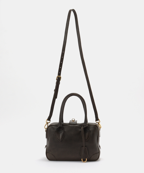 GOLDEN GOOSE（ゴールデングース）の「【GOLDEN GOOSE / ゴールデングース】VITA BAG（ボストンバッグ・レディース・ブラウン・FREE）」の16枚目の写真