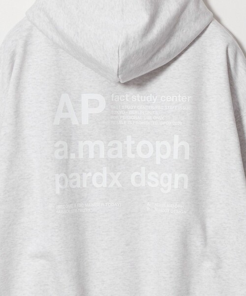 AEWEN MATOPH(イウエン マトフ)の「<PARADOX DESIGNAM for AEWEN MATOPH>スウェット フーディー(Tシャツ/カットソー・レディース・ワイン/ライトグレー/ブラック・FREE)」の16枚目の写真