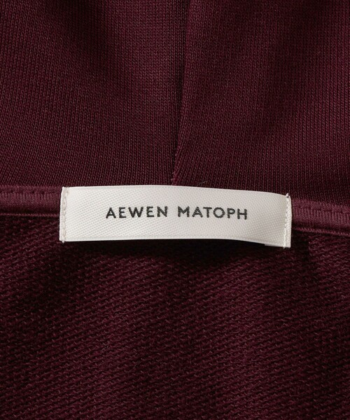 AEWEN MATOPH(イウエン マトフ)の「<PARADOX DESIGNAM for AEWEN MATOPH>スウェット フーディー(Tシャツ/カットソー・レディース・ワイン/ライトグレー/ブラック・FREE)」の18枚目の写真