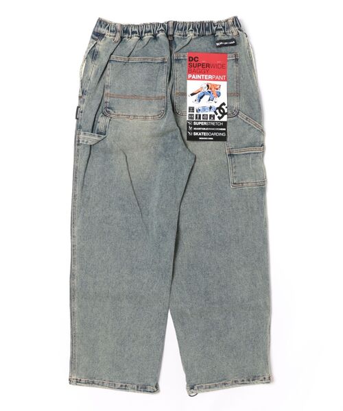 DC（ディーシー）の「DC/ディーシー 26 SUPERWIDE BGY PNTR PNT ロンパン DPT264034（その他パンツ・メンズ・ブラック系その他/ダークインディゴブルー/ライトインディゴブルー/リアルツリーカモ/チャコールグレー・S/M/L/XL）」の6枚目の写真