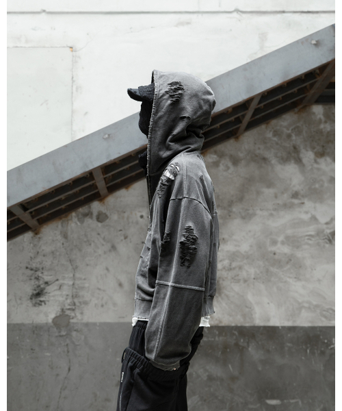 ROARINGRAD(ロアリングラド)の「デミジクロップフードジップアップブラック(パーカー・レディース・その他・MEDIUM/LARGE)」の7枚目の写真
