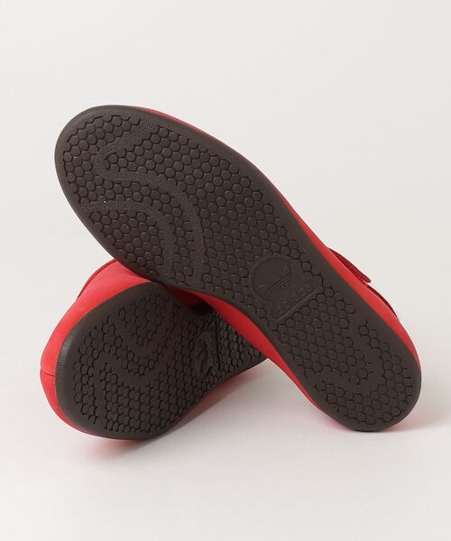 adidas(アディダス)の「スタン・スミス ローバレエシューズ / STAN SMITH LO BALLET SHOES / アディダスオリジナルス adidas Originals(スニーカー・レディース・レッド・27.5cm/28.0cm/26.5cm/27.0cm/23.5cm/24.0cm/25.0cm/24.5cm/25.5cm/26.0cm/22.5cm/22.0cm/23.0cm)」の2枚目の写真