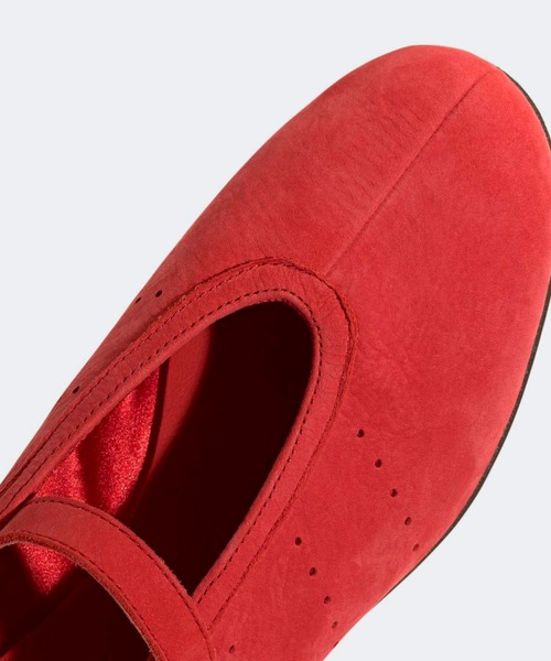 adidas(アディダス)の「スタン・スミス ローバレエシューズ / STAN SMITH LO BALLET SHOES / アディダスオリジナルス adidas Originals(スニーカー・レディース・レッド・27.5cm/28.0cm/26.5cm/27.0cm/23.5cm/24.0cm/25.0cm/24.5cm/25.5cm/26.0cm/22.5cm/22.0cm/23.0cm)」の4枚目の写真