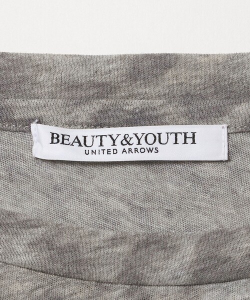 BEAUTY&YOUTH UNITED ARROWS(ビューティーアンドユースユナイテッドアローズ)の「コットン レオパードロングスリーブ プルオーバー(Tシャツ/カットソー・レディース・ベージュ/グレー系/オリーブ・FREE)」の12枚目の写真