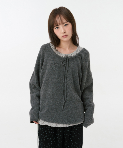 OHESHIO(オヘシオ)の「フローラルコーデュロイバンディングパンツ ブラック(その他パンツ・レディース・その他・SMALL)」の5枚目の写真