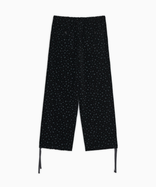 OHESHIO(オヘシオ)の「フローラルコーデュロイバンディングパンツ ブラック(その他パンツ・レディース・その他・SMALL)」の8枚目の写真