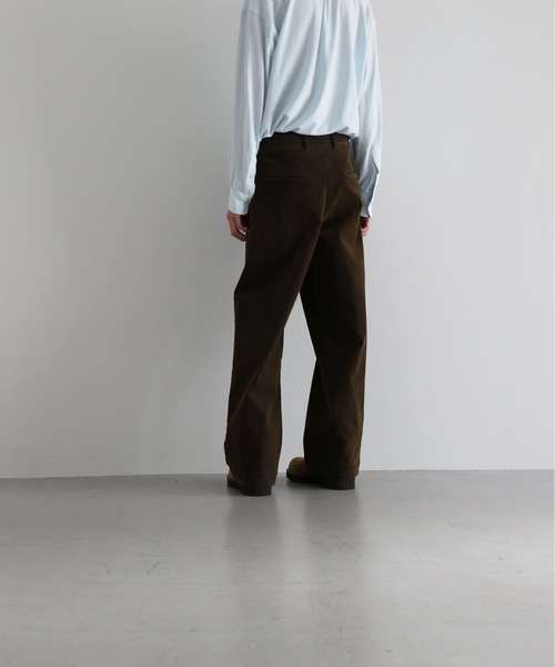 VOAAOV(ヴォアーブ)の「VOAAOV Flocky denim pant(デニムパンツ・メンズ・オリーブ/ブラウン/レッド/ブラック・1)」の16枚目の写真