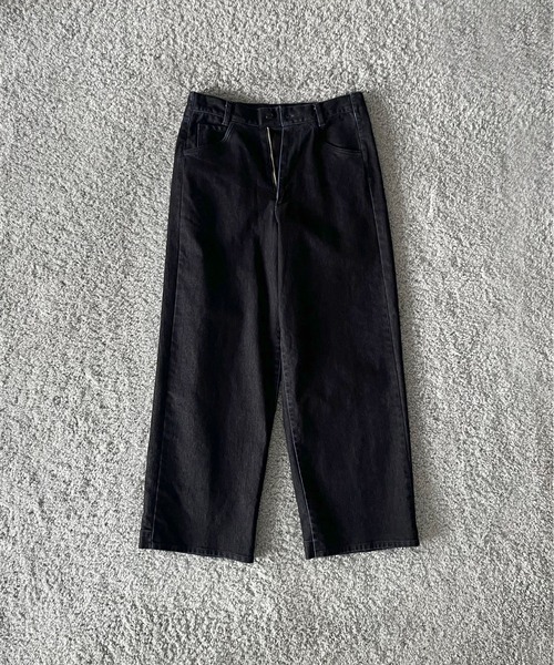 VOAAOV(ヴォアーブ)の「VOAAOV Flocky denim pant(デニムパンツ・メンズ・オリーブ/ブラウン/レッド/ブラック・1)」の15枚目の写真