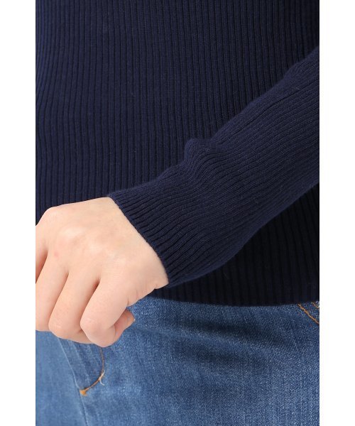 LIMITLESS LUXURY（リミットレスラグジュアリー）の「リブワイドプルオーバー◆（ニット/セーター・レディース・ホワイト/レッド/ネイビー/ブラック・FREE）」の18枚目の写真