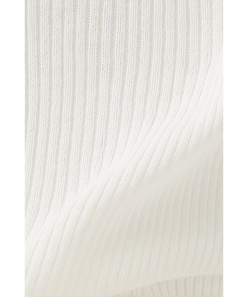 LIMITLESS LUXURY（リミットレスラグジュアリー）の「リブワイドプルオーバー◆（ニット/セーター・レディース・ホワイト/レッド/ネイビー/ブラック・FREE）」の10枚目の写真