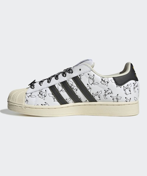 adidas(アディダス)の「Pokemon スーパースターII / Pokemon SUPERSTAR II / アディダスオリジナルス adidas Originals(スニーカー・メンズ・ホワイト・28.5cm/28.0cm/27.5cm/27.0cm/26.5cm/25.5cm/25.0cm/23.5cm/23.0cm/22.5cm/22.0cm/26.0cm/24.5cm/24.0cm/29.0cm/29.5cm/30.0cm)」の7枚目の写真