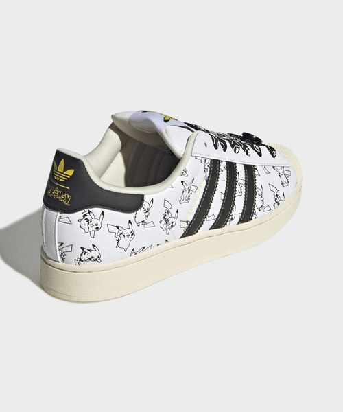 adidas(アディダス)の「Pokemon スーパースターII / Pokemon SUPERSTAR II / アディダスオリジナルス adidas Originals(スニーカー・メンズ・ホワイト・28.5cm/28.0cm/27.5cm/27.0cm/26.5cm/25.5cm/25.0cm/23.5cm/23.0cm/22.5cm/22.0cm/26.0cm/24.5cm/24.0cm/29.0cm/29.5cm/30.0cm)」の5枚目の写真