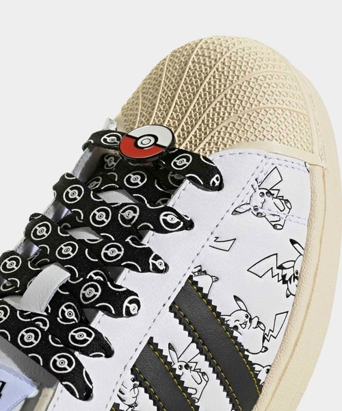 adidas(アディダス)の「Pokemon スーパースターII / Pokemon SUPERSTAR II / アディダスオリジナルス adidas Originals(スニーカー・メンズ・ホワイト・28.5cm/28.0cm/27.5cm/27.0cm/26.5cm/25.5cm/25.0cm/23.5cm/23.0cm/22.5cm/22.0cm/26.0cm/24.5cm/24.0cm/29.0cm/29.5cm/30.0cm)」の8枚目の写真