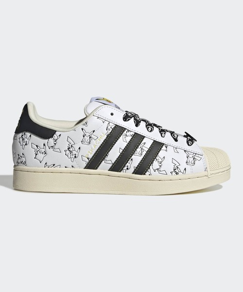 adidas(アディダス)の「Pokemon スーパースターII / Pokemon SUPERSTAR II / アディダスオリジナルス adidas Originals(スニーカー・メンズ・ホワイト・28.5cm/28.0cm/27.5cm/27.0cm/26.5cm/25.5cm/25.0cm/23.5cm/23.0cm/22.5cm/22.0cm/26.0cm/24.5cm/24.0cm/29.0cm/29.5cm/30.0cm)」の6枚目の写真
