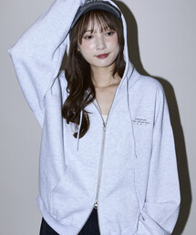 PUBLUX/パブリュクス LOVE POP STUDIO GRAPHIC SWEAT ZIP PARKA/グラフィック スウェット ジップ パーカー 限定展開