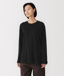 MUJI Labo（ムジラボ）の「〔MUJI Labo〕男女兼用 スムースジャージー長袖プルオーバー（Tシャツ/カットソー）」
