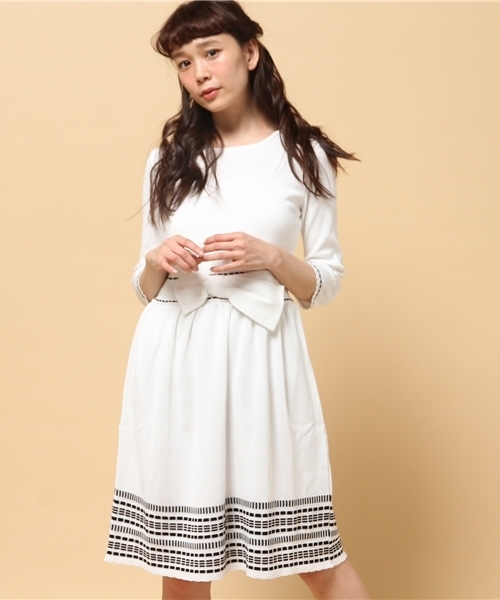 Strawberry Fields ストロベリーフィールズ の ルーシーコットン ニットワンピース ワンピース Wear