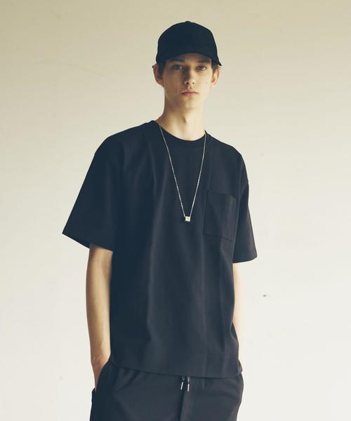 MONKEY TIME(モンキータイム)の「<monkey time> ∴ TC ボンディング 1ポケット ハーフスリーブ Tシャツ◆(Tシャツ/カットソー・メンズ・ホワイト/ブラック/グレー/オリーブ/ダークグレー/ベージュ・LARGE/X-LARGE/MEDIUM/SMALL)」の3枚目の写真