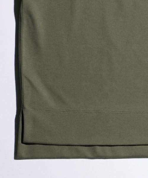 MONKEY TIME（モンキータイム）の「＜monkey time＞ ∴ TC ボンディング 1ポケット ハーフスリーブ Tシャツ◆（Tシャツ/カットソー・メンズ・ホワイト/ブラック/グレー/オリーブ/ダークグレー/ベージュ・X-LARGE/SMALL/MEDIUM/LARGE）」の10枚目の写真