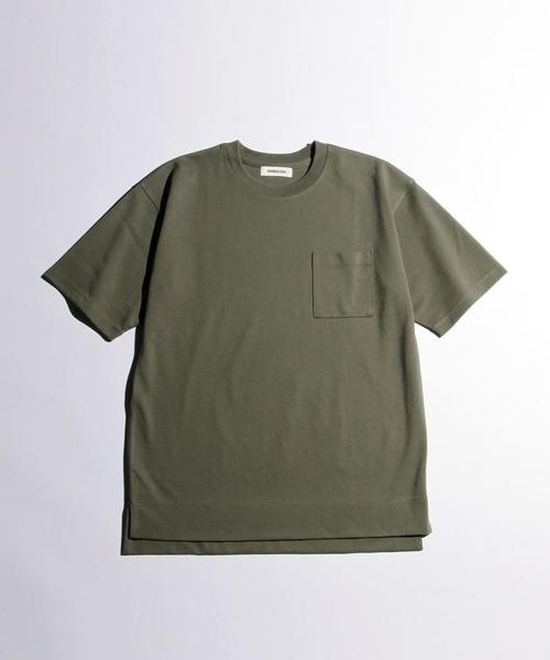 MONKEY TIME(モンキータイム)の「<monkey time> ∴ TC ボンディング 1ポケット ハーフスリーブ Tシャツ◆(Tシャツ/カットソー・メンズ・ホワイト/ブラック/グレー/オリーブ/ダークグレー/ベージュ・LARGE/X-LARGE/MEDIUM/SMALL)」の15枚目の写真