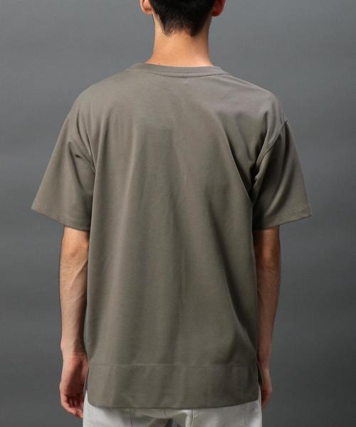 MONKEY TIME(モンキータイム)の「<monkey time> ∴ TC ボンディング 1ポケット ハーフスリーブ Tシャツ◆(Tシャツ/カットソー・メンズ・ホワイト/ブラック/グレー/オリーブ/ダークグレー/ベージュ・LARGE/X-LARGE/MEDIUM/SMALL)」の13枚目の写真