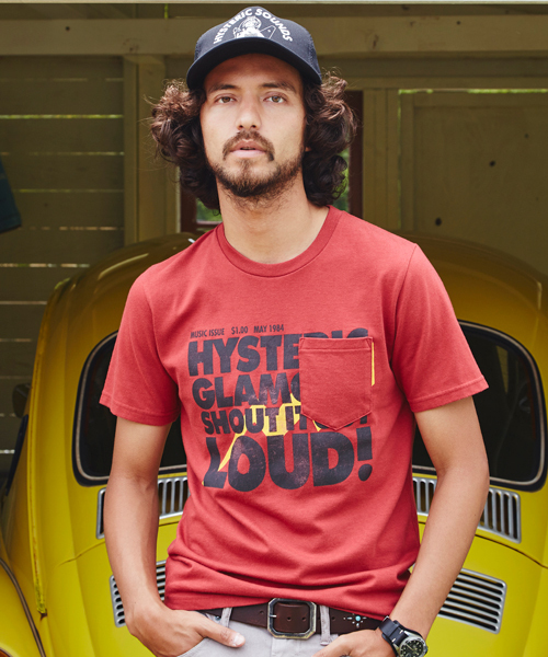 ヒステリックグラマー　HYSTERIC GLAMOUR ポケットtシャツ　ポケt HYSTERIC GLAMOUR（ヒステリックグラマー）の「ポケ付Tシャツ
