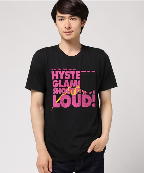 ヒステリックグラマー　HYSTERIC GLAMOUR ポケットtシャツ　ポケt HYSTERIC GLAMOUR（ヒステリックグラマー）の「ポケ付Tシャツ