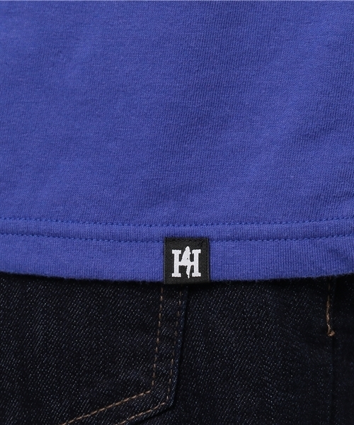 HYSTERIC GLAMOUR（ヒステリックグラマー）の「ROCK MAGAZINE pt ポケ付T-SH（Tシャツ/カットソー・メンズ・ブルー/ブラック/レッド・MEDIUM/LARGE/X-LARGE/SMALL）」の7枚目の写真