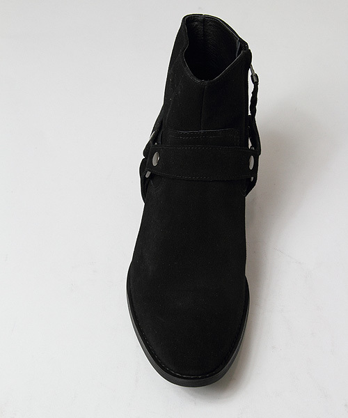 JACKROSE（ジャックローズ）の「スウェードサイドジップリングブーツ