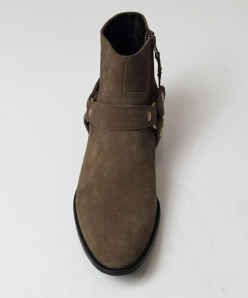 希少！JACKROSE×Luv maison スウェードサイドジップリングブーツ