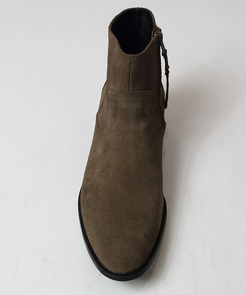 JACKROSE（ジャックローズ）の「スウェードサイドジップリングブーツ