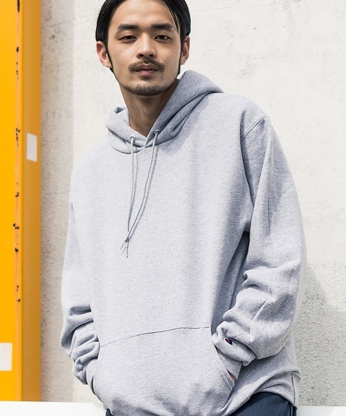 Champion�i�`�����s�I���j�́uChampion HOODED �I�[�o�[�T�C�Y �v���I�[�o�[�p�[�J�[�i�p�[�J�[�j�v�b�A�b�V���O���[