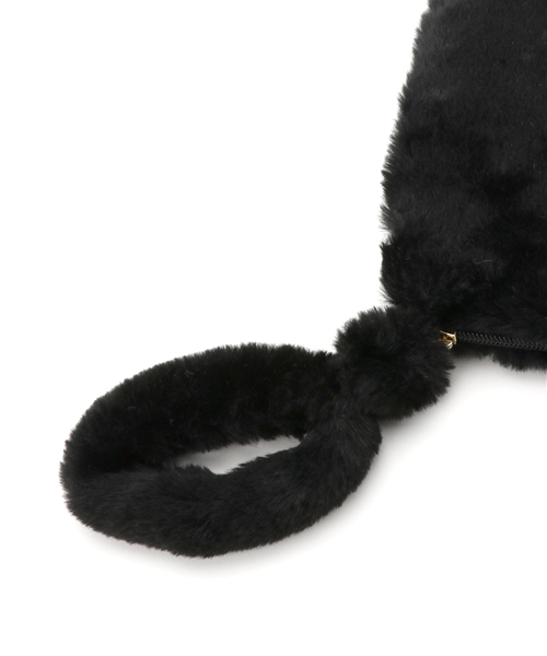 Heather（ヘザー）の「チェーンツキネコポーチ  733644（ショルダーバッグ・レディース・ホワイト/ブラック/ブラウン系その他・ONE SIZE）」の11枚目の写真