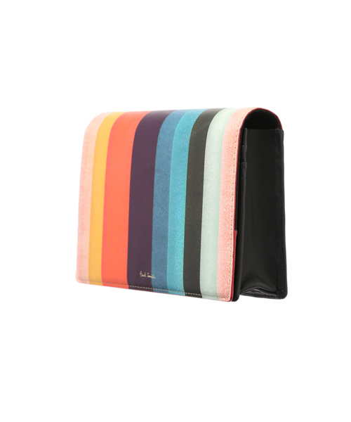 Paul Smith（ポールスミス）の「ARTIST STRIPE CLUTCH BAG/ 863894 W216（クラッチバッグ・レディース・マルチ・FREE）」の2枚目の写真