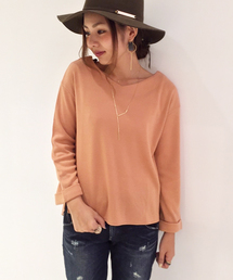 laboratory work | ネックレス付きバルフィースムースプルオーバー(Tシャツ/カットソー)